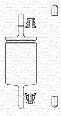 MAGNETI MARELLI 213908456401 -  Топливный фильтр